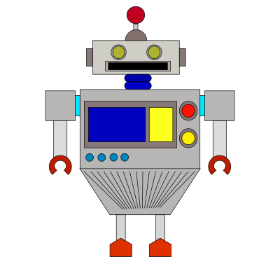 Robot clipart