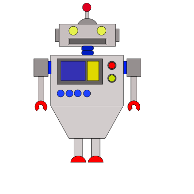 Robot clipart