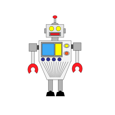 Robot clipart