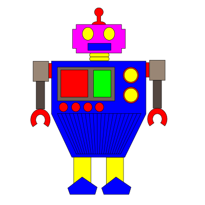 Robot clipart