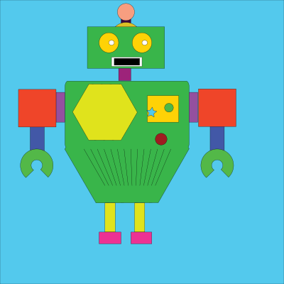 Robot clipart