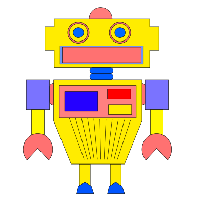 Robot clipart