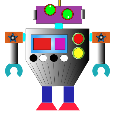 Robot clipart