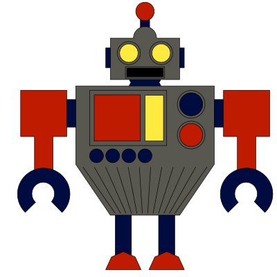 Robot clipart