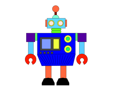 Robot clipart