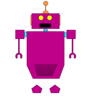 Robot clipart