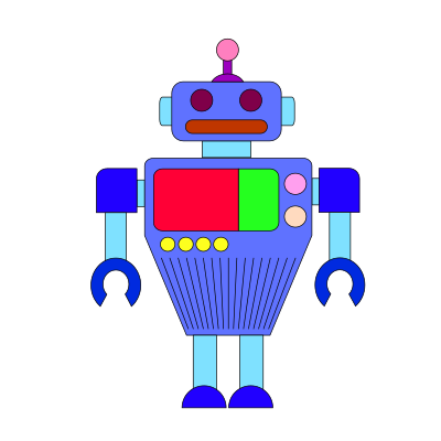 Robot clipart