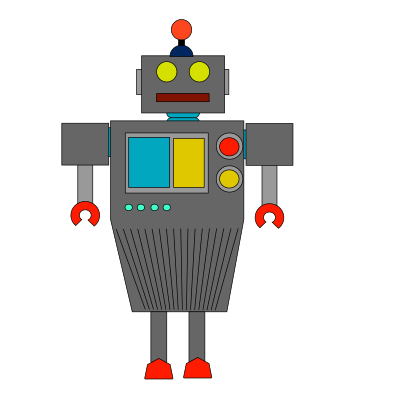Robot clipart