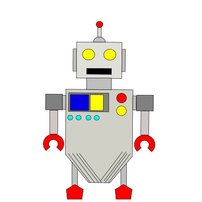 Robot clipart