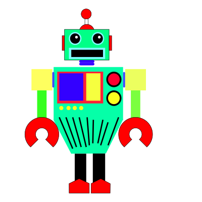 Robot clipart
