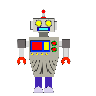 Robot clipart