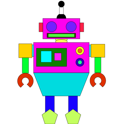Robot clipart