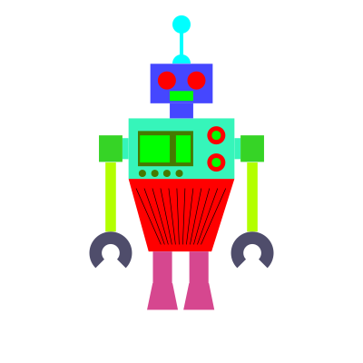 Robot clipart