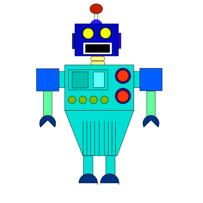 Robot clipart