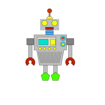 Robot clipart