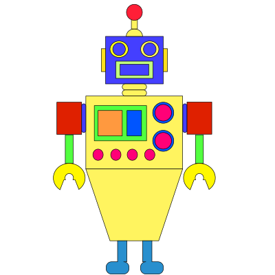 Robot clipart