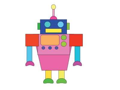 Robot clipart