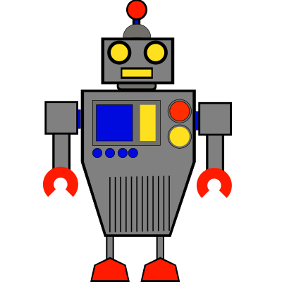 Robot clipart