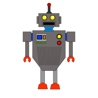 Robot clipart