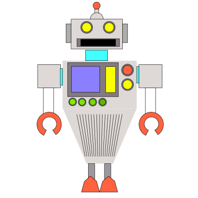 Robot clipart