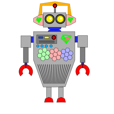 Robot clipart