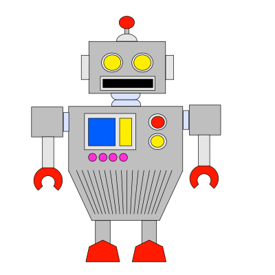 Robot clipart