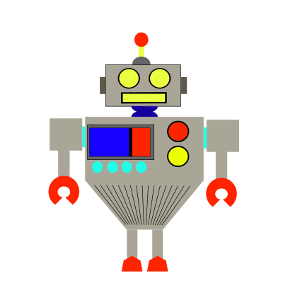 Robot clipart