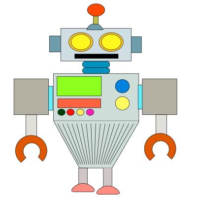 Robot clipart