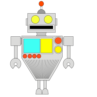 Robot clipart