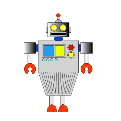 Robot clipart