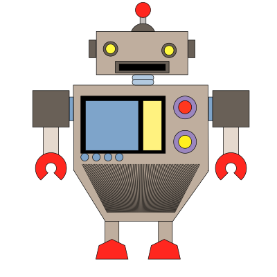 Robot clipart