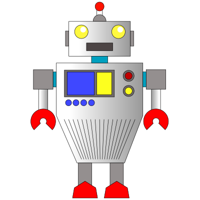 Robot clipart