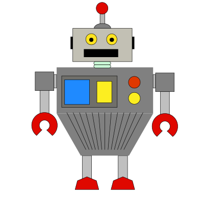 Robot clipart