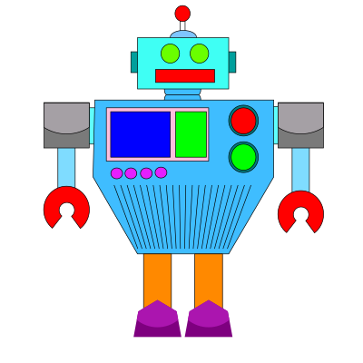 Robot clipart