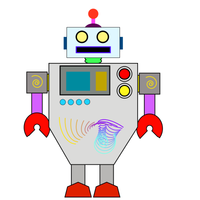 Robot clipart