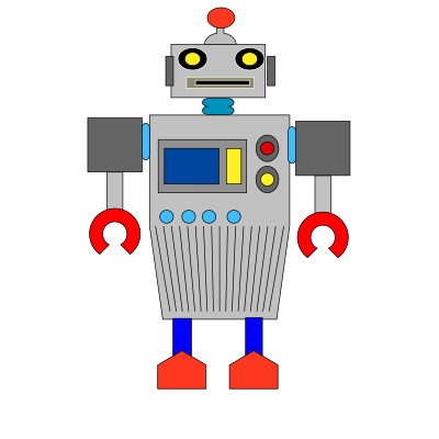 Robot clipart