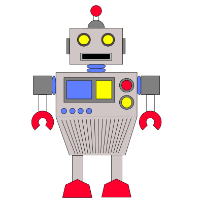 Robot clipart