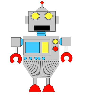 Robot clipart