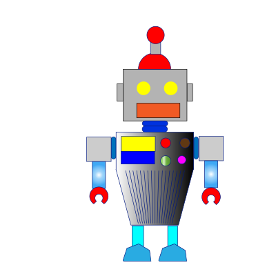 Robot clipart