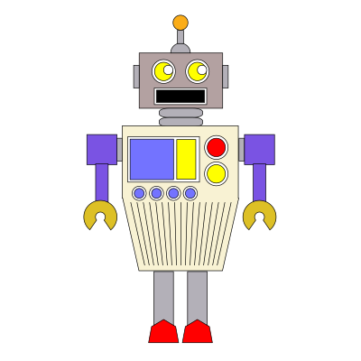 Robot clipart