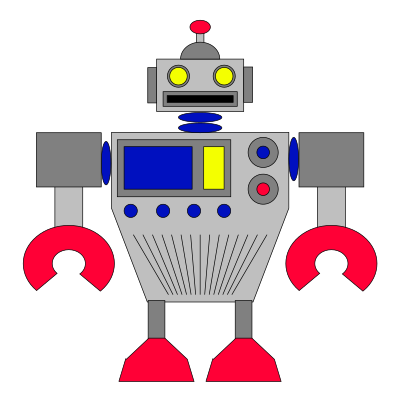 Robot clipart