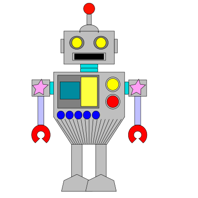 Robot clipart