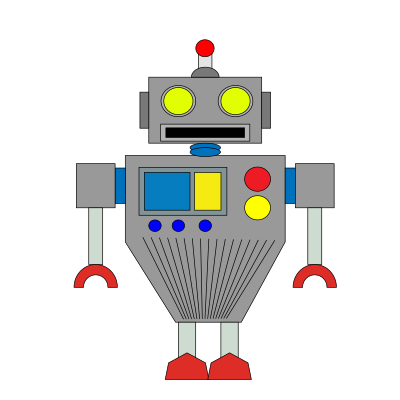 Robot clipart