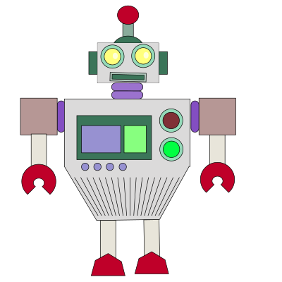 Robot clipart