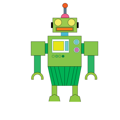 Robot clipart