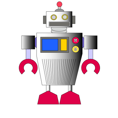 Robot clipart