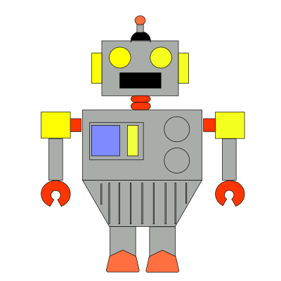 Robot clipart