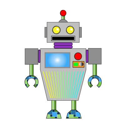 Robot clipart