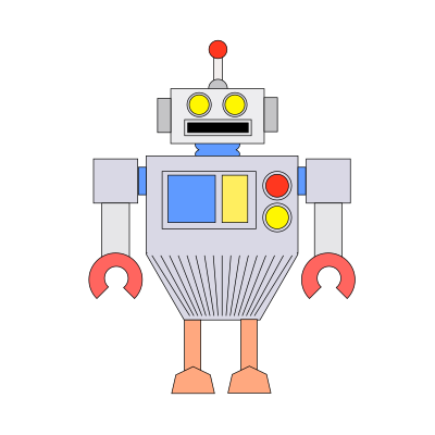 Robot clipart