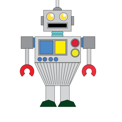 Robot clipart